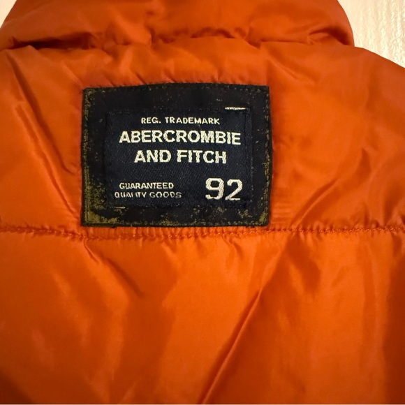 Men’s Y2K Vintage Abercrombie & Fitch Reversible Puffer Vest - Picture 9 of 9